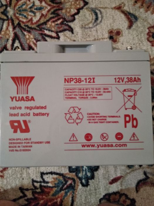 Yuasa NP38-12I  Акумулятор