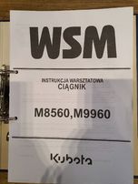 KUBOTA WSM M8560, M9960 instrukcja NAPRAW po Polsku!