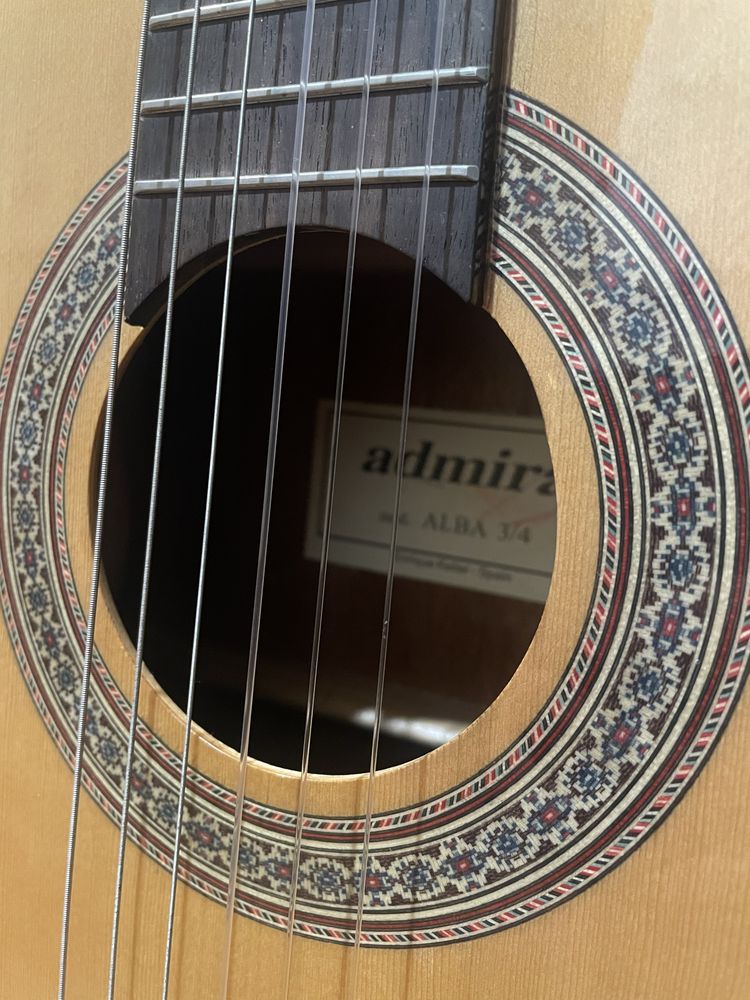 Классическая гитара 3/4 Admira Alba, made in Spain