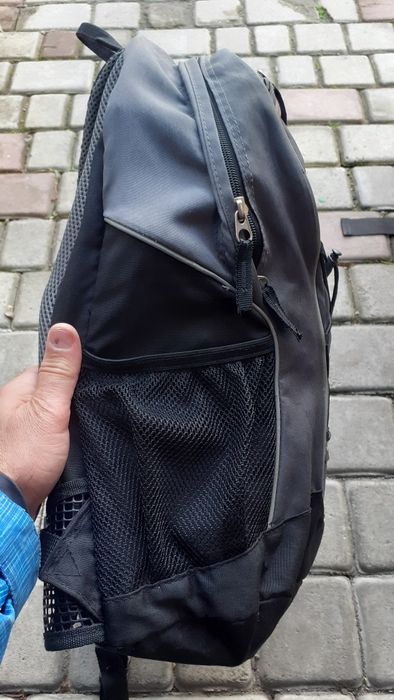 Городской серый рюкзак с логотипом "Schremerfest" , "Suva" 50*30*20см