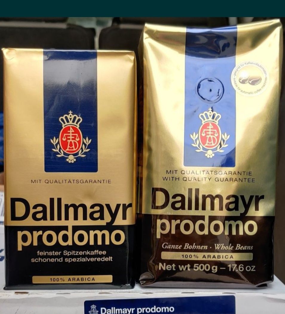 Кофе Dallmayr prodomo 500 г
Оригинал мелена та зернова кава