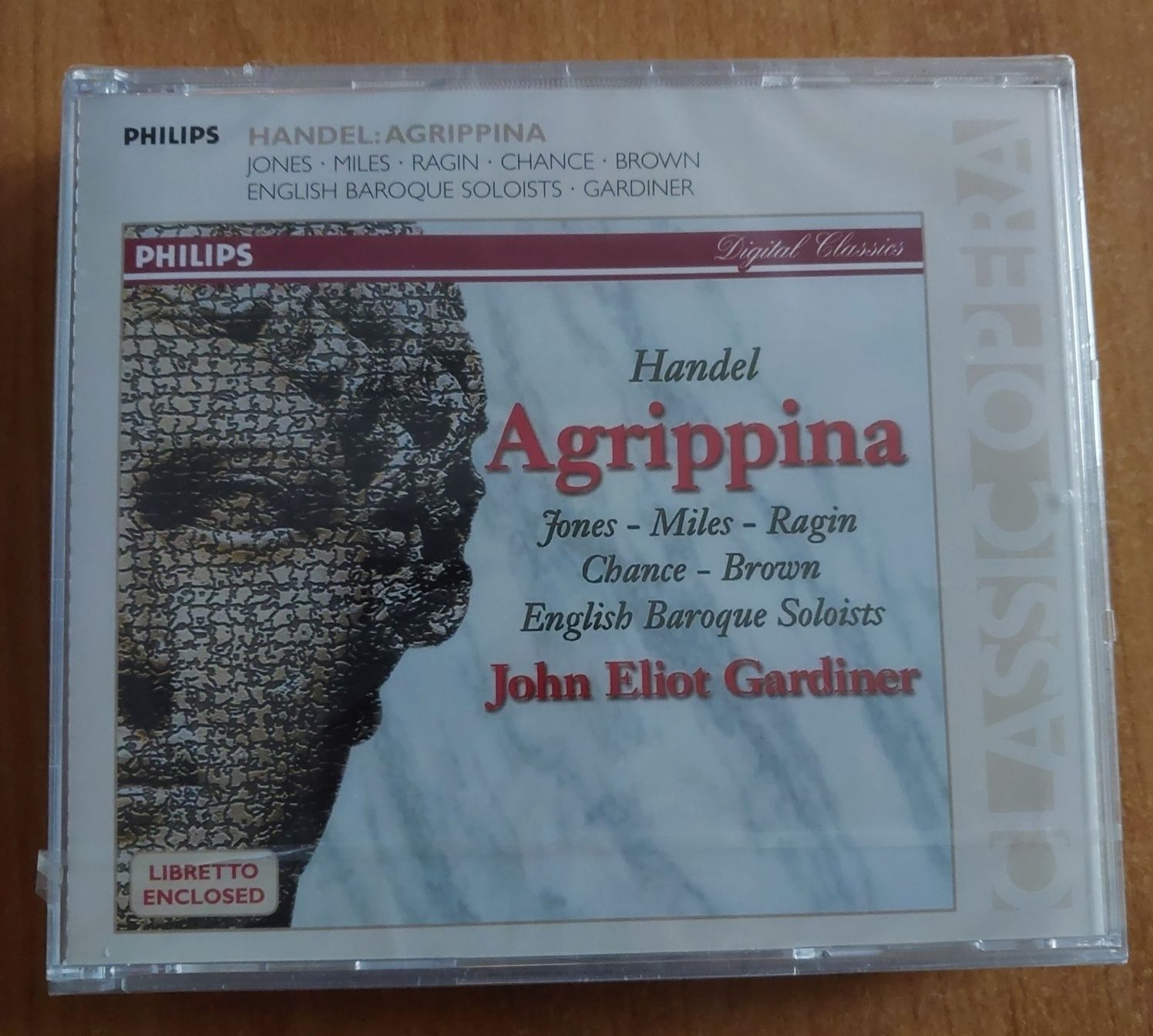 Handel Agrippina John Eliot Gardiner 3CD NOWA w foli