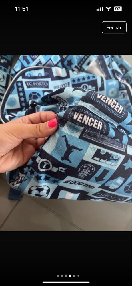 Mochila original do Porto