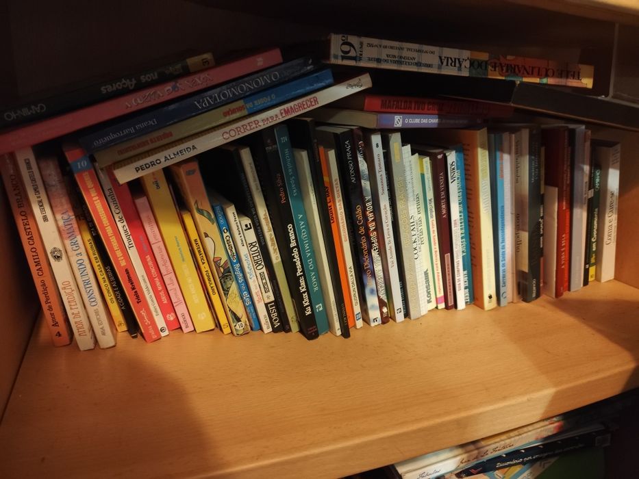 Vários livros para desocupar