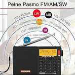 Radio światowe nasłuchowe SIHUADON/XHDATA D-808 AIR SSB RDS