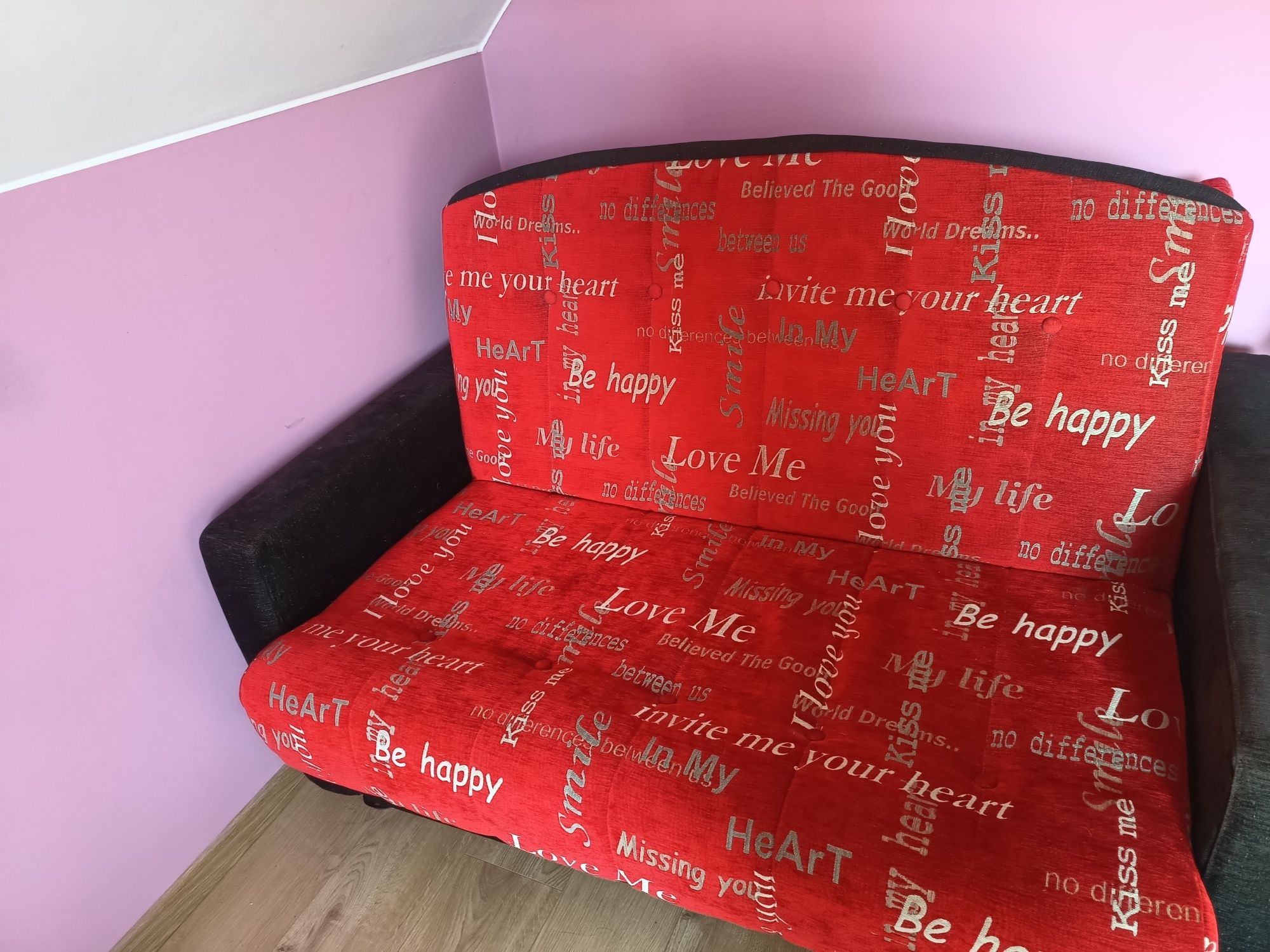 Sofa dwuosobowa rozkładana