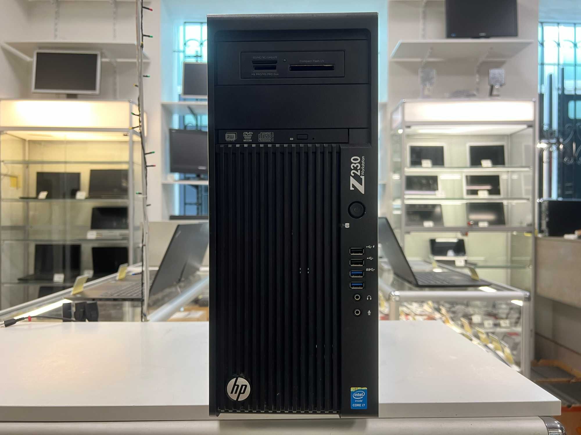 Гурт! Barebone/тушка HP Z230 T Workstation E3-1240 v3/C226/4xDDR3 б/в