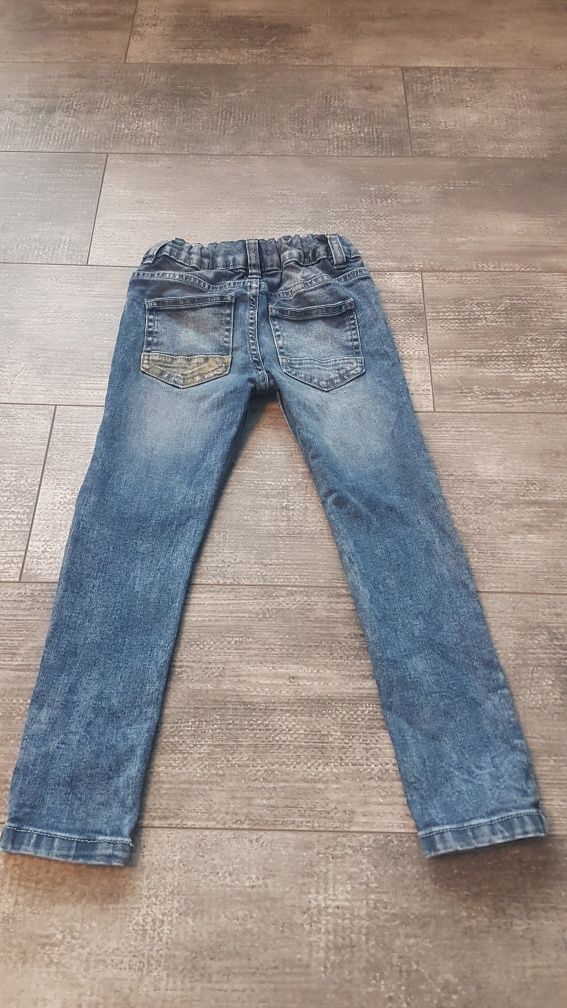 Spodnie F&F jeansowe dla chłopca 3-4 lata