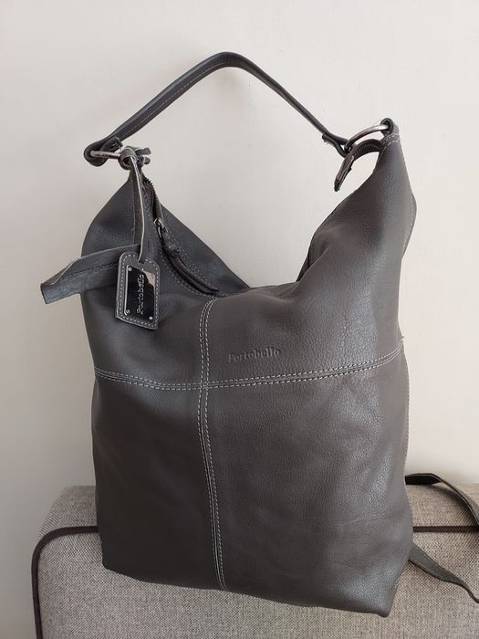 Damska duża torebka i plecak 2w1  Portobello