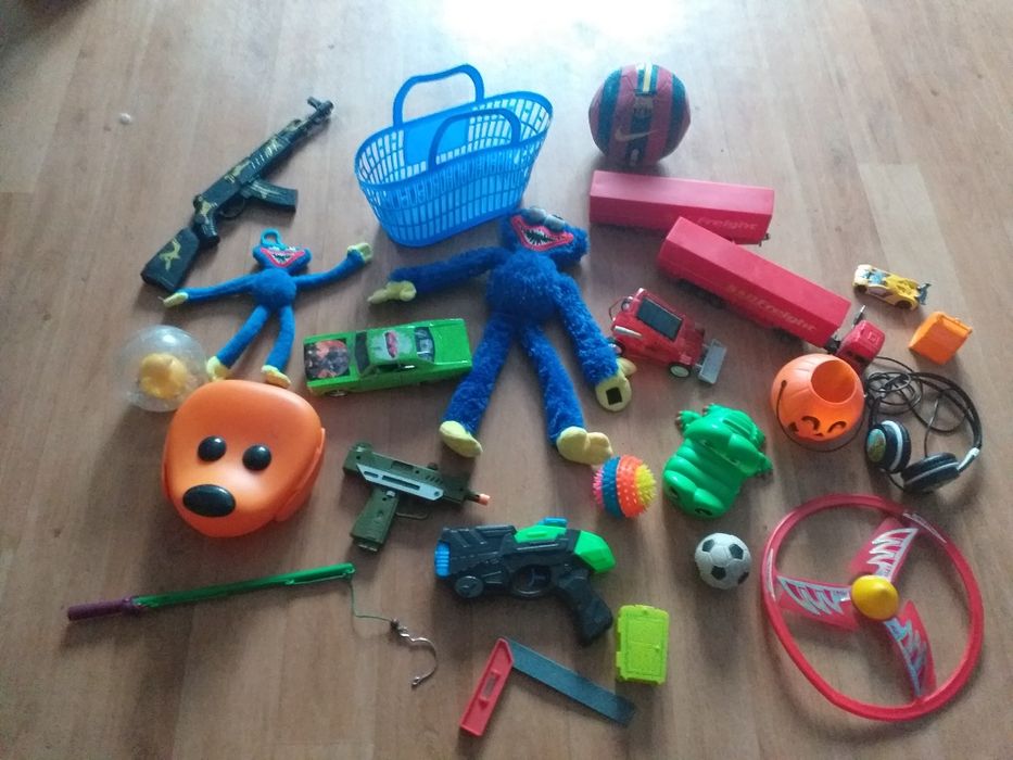 Duży zestaw zabawek