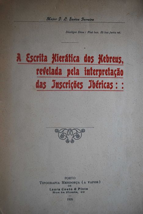A Escrita Hierática dos Hebreus