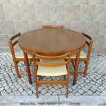 Vintage Olaio dining table and chairs