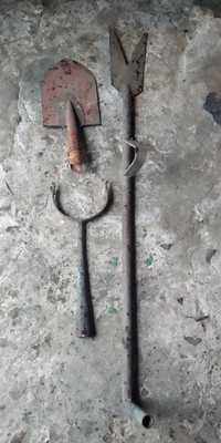 Лопаты вила мастерок кочерга ножницы для резки сена.