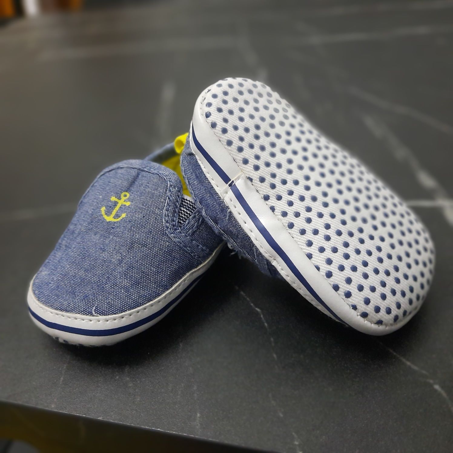 Черевички ботинки пінетки для новонароджених 2-6 міс