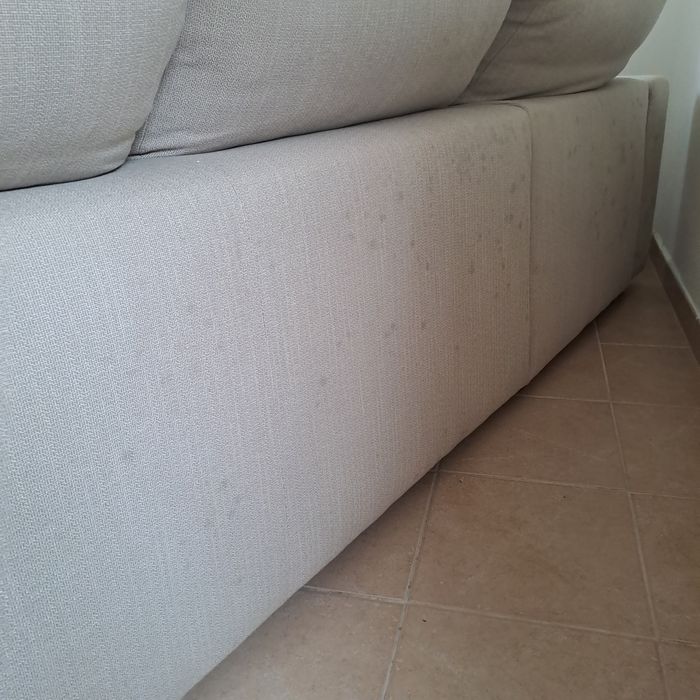 Sofá-cama com chaise-longue