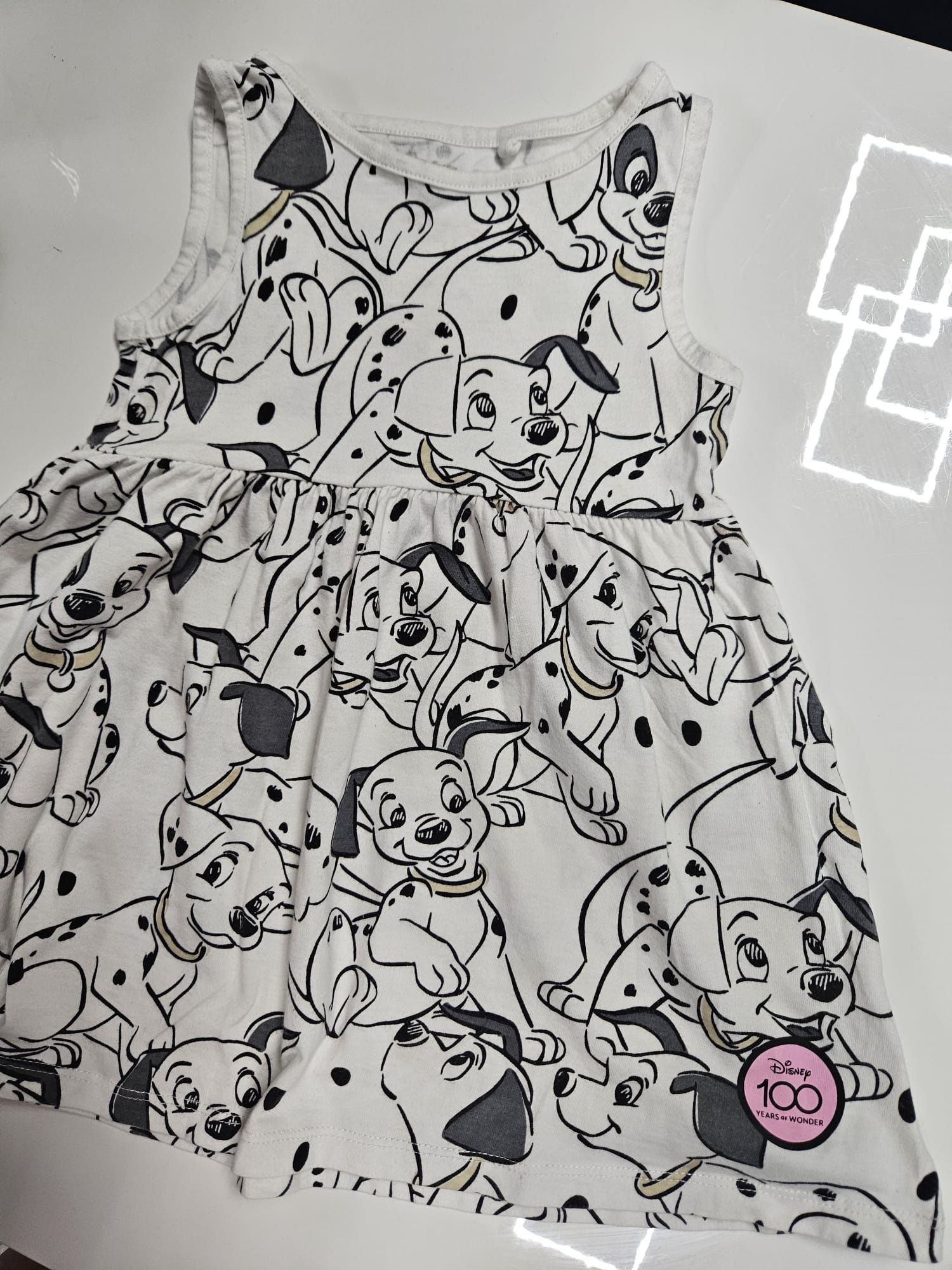 Sukienka letnia dziewczeca 101 dalmatyńczyków 101 Disney Tesco f&F