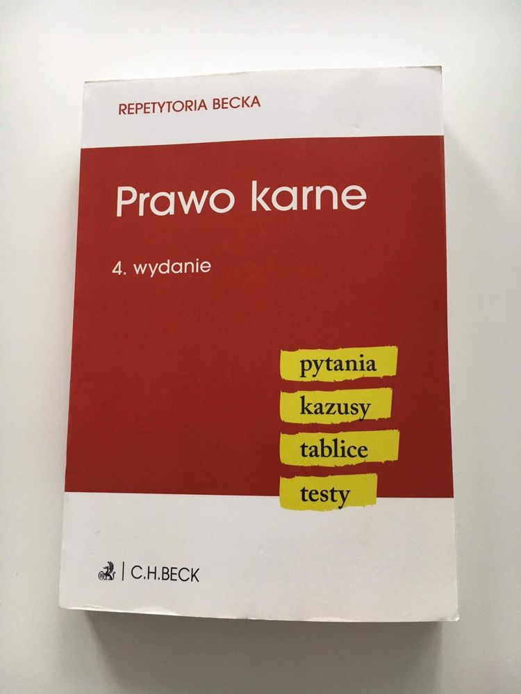 Prawo karne Beck