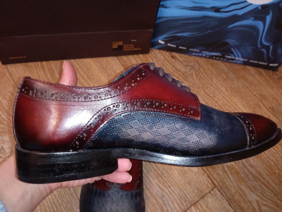 Туфлі оксфорди шкіряні