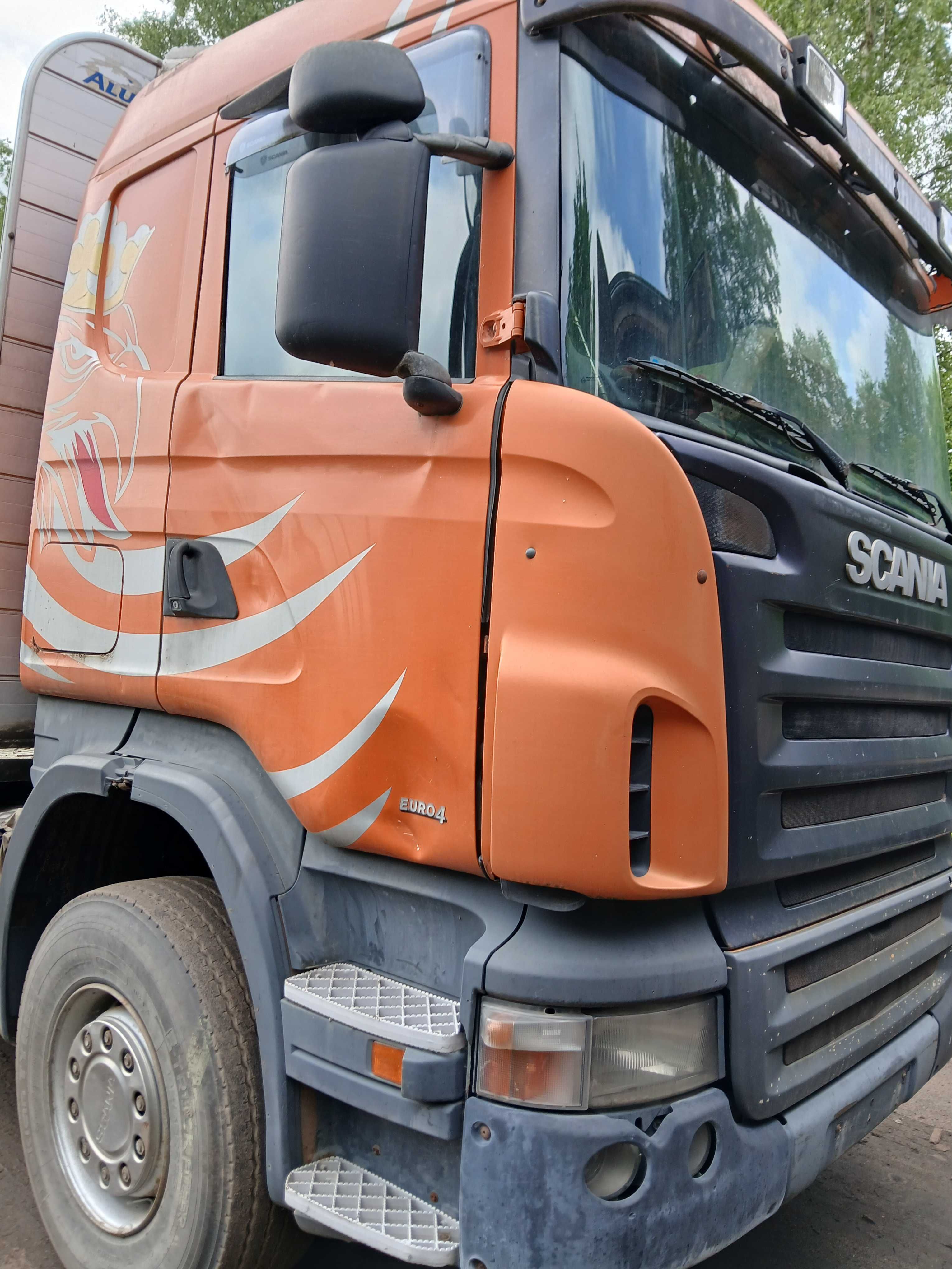 Scania 6x4 do lasu