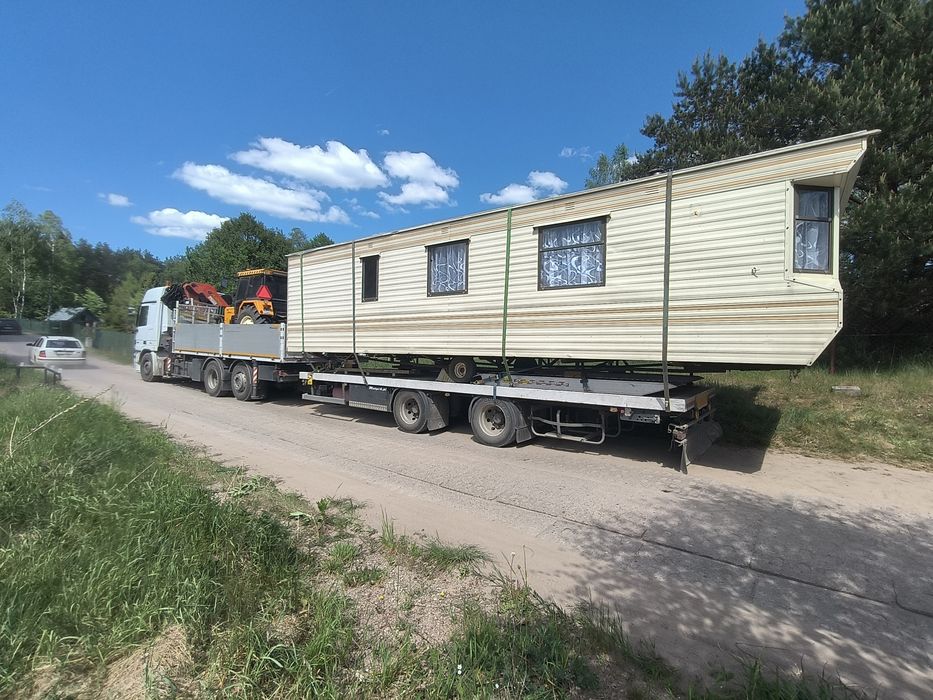 Transport HDS domków holenderskich