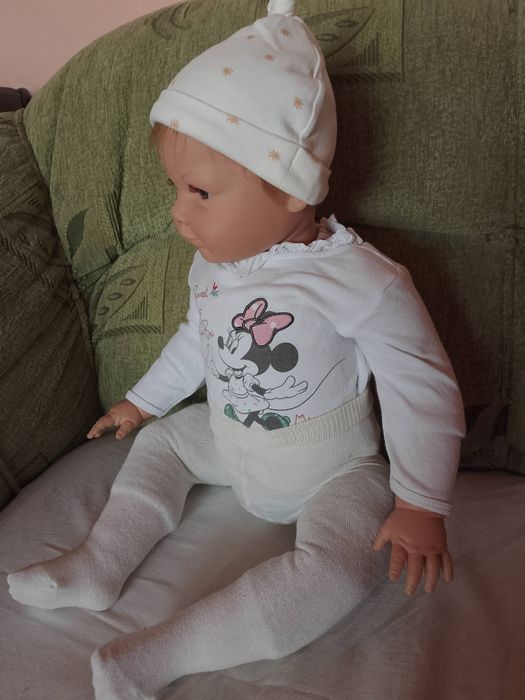 Duża lalka bobas w typie reborn 65cm - REZERWACJA