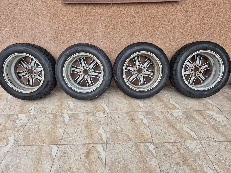 Mercedes Germany 5*112 r16 + резина титани мерседес диски легкосплавні