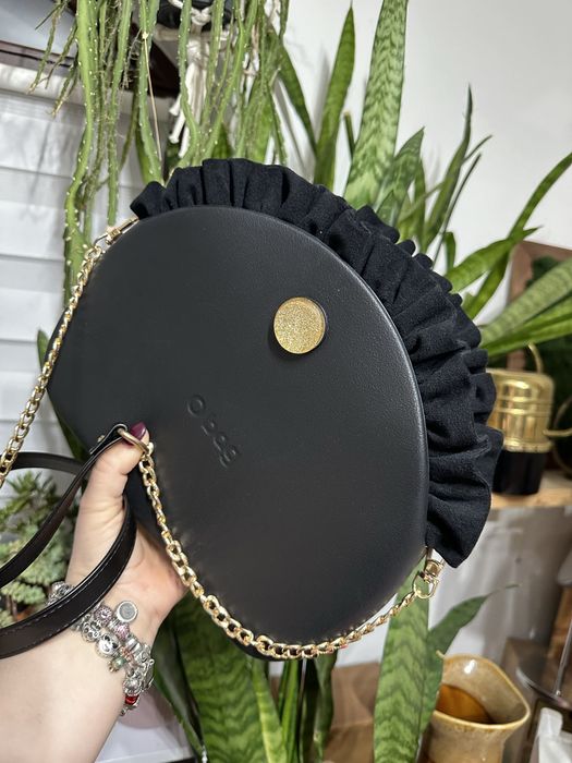 Obag moon light  torebka nowa czarna nero