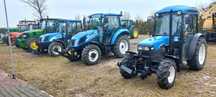 New Holland TN75FA ,2002, Nie widział pola ,nowe opony ,rewers ,brutto