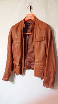 Женская кожаная куртка кожаный жакет xl 2xl 48 50 кожа