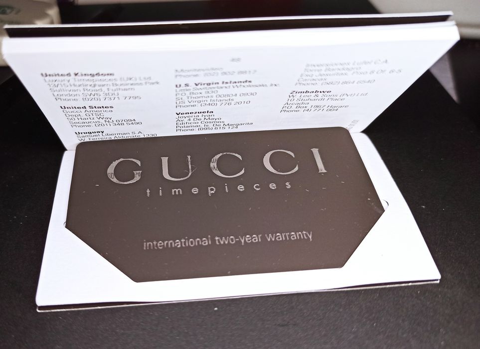 Relógio de Senhora Gucci 7700L novo