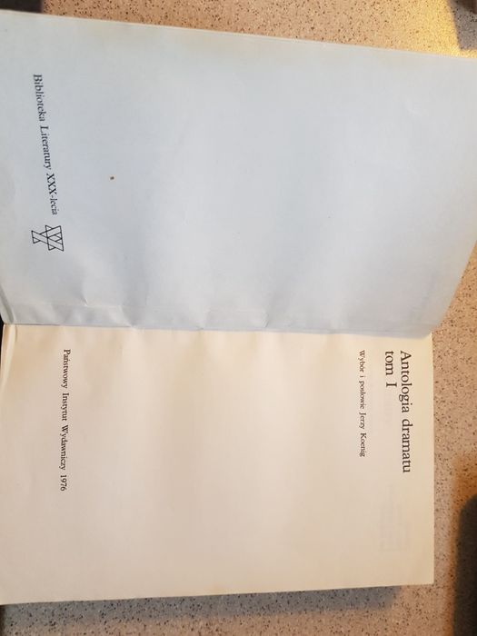 Antologia dramatu tom 1 i 2 PIW 1976