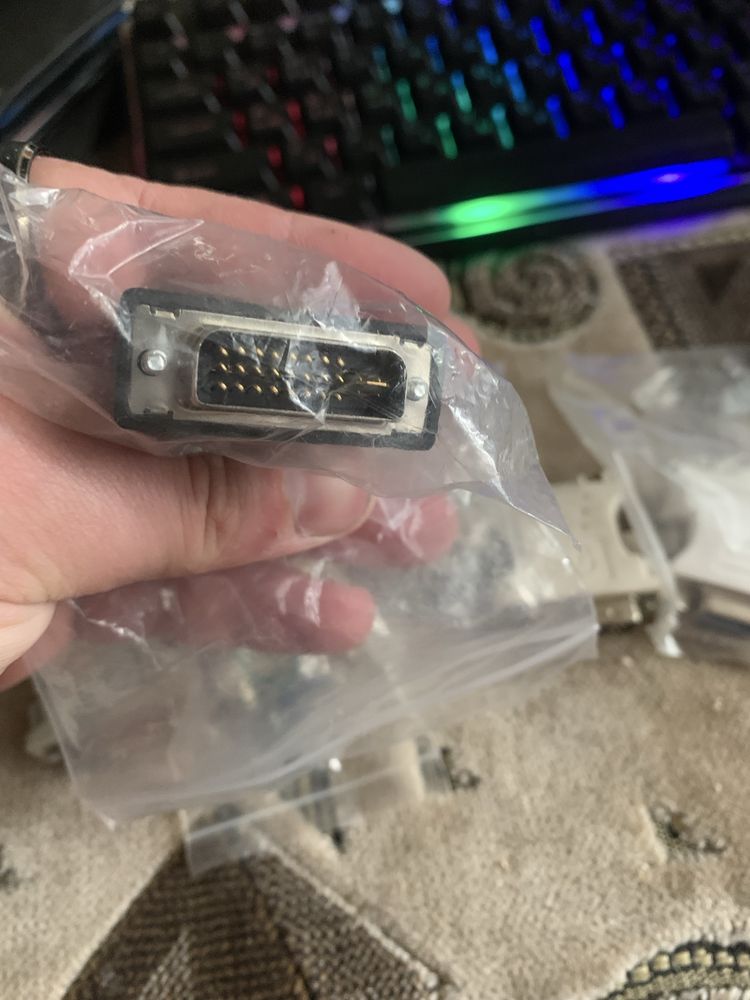 Переходник вга на дивиай  vga dvi