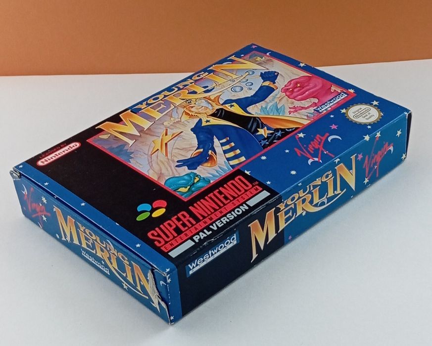 Young Merlin super nintendo