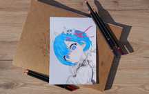 Rysunek A5 Anime Manga