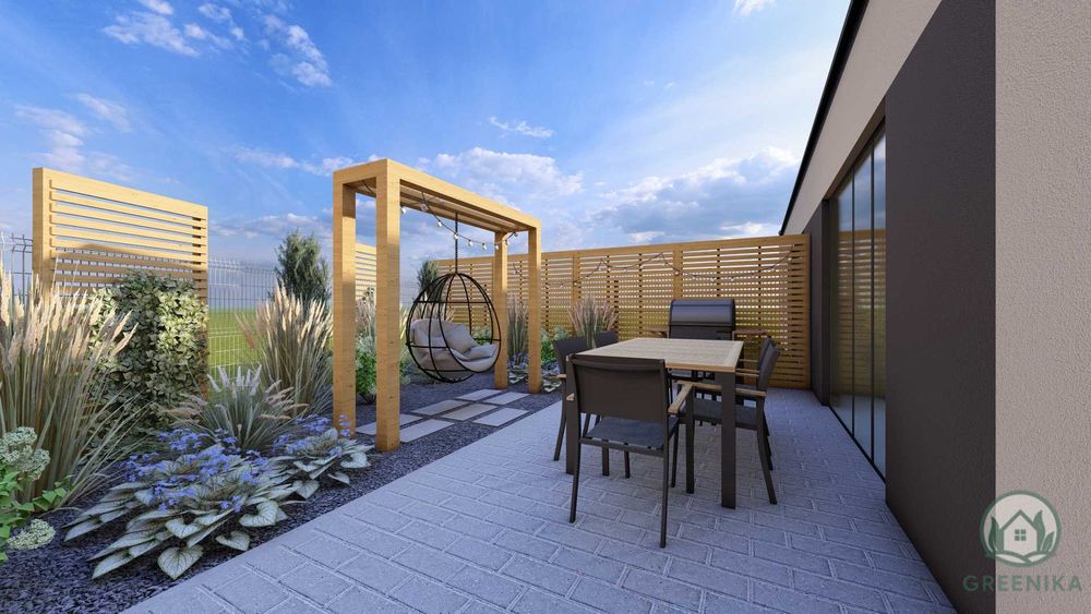 Architektura krajobrazu - projektowanie ogrodów, wizualizacje 3D