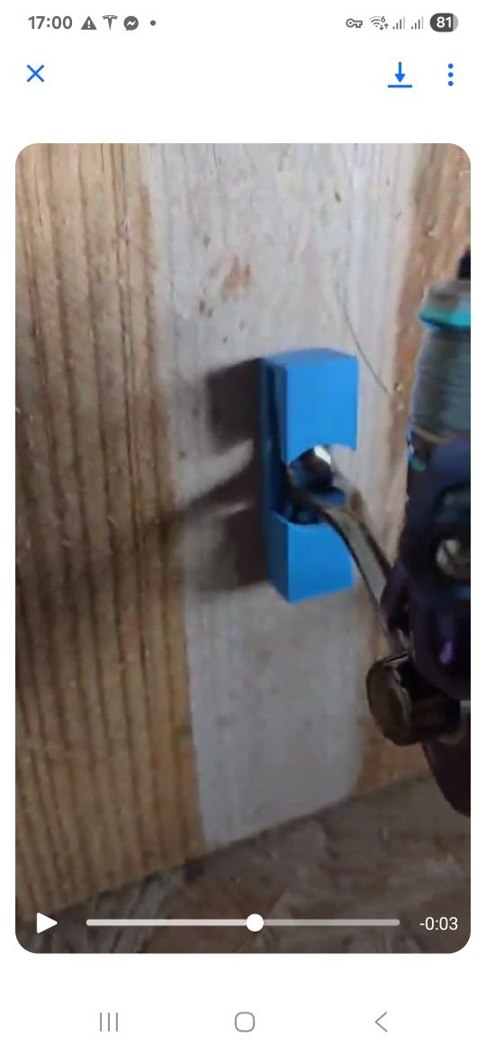 Suporte de Parede Personalizado para Carretos de Pesca
