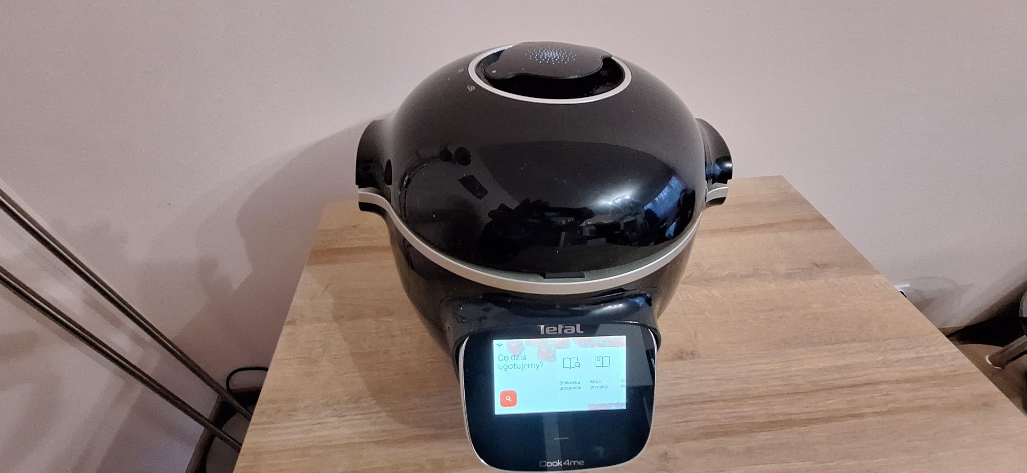 Sprzedam. Tefal Cook4me Touch Wi-Fi + Extra Crisp. Mało używany.