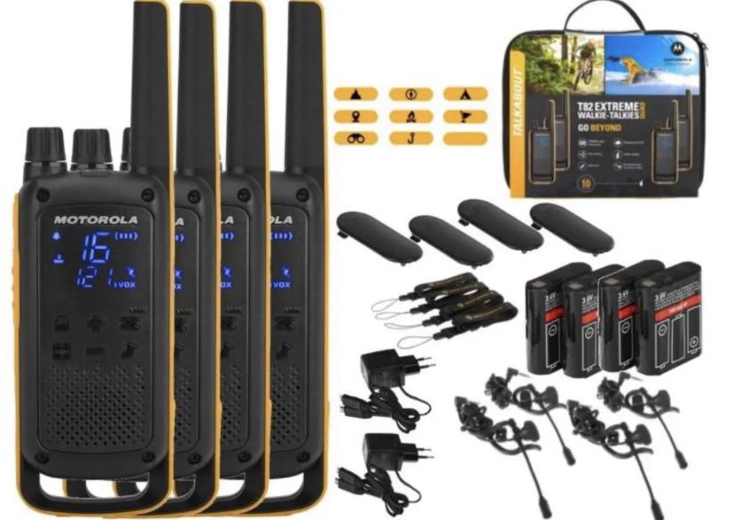 Рація Motorola Talkabout T82 Extreme Quad Pack