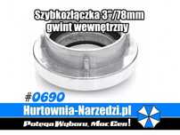 Szybkozłączka 3'' 78mm do węża strażackiego złącze gwint wewnętrzny