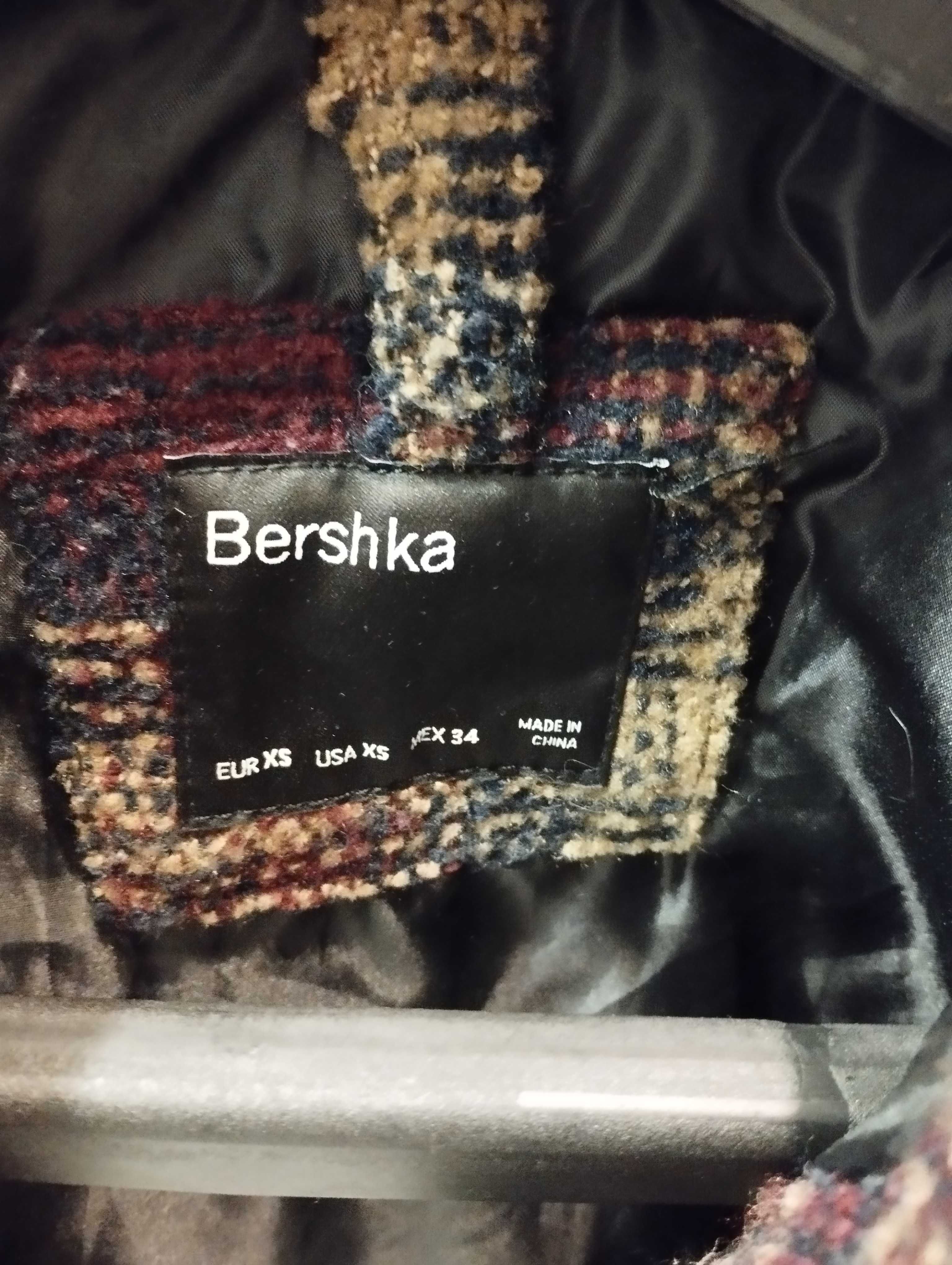 Bershka пальто рубашка