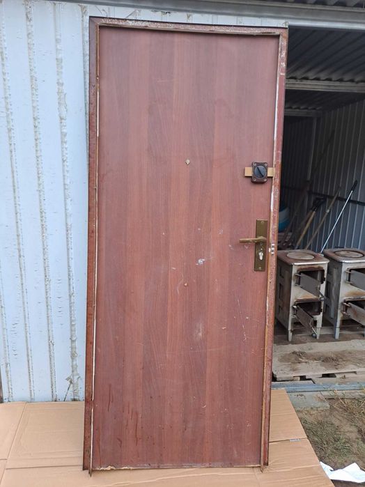 Drzwi tymczasowe na budowę