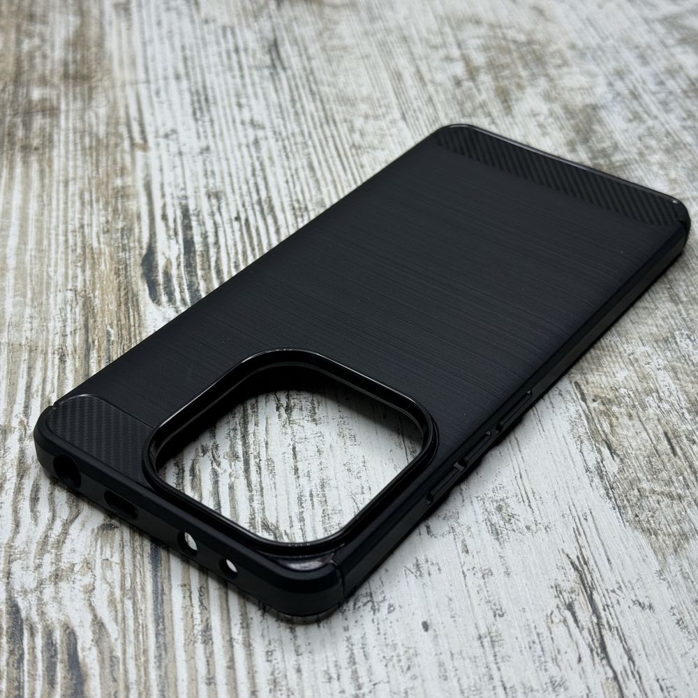 Чехол Carbon TPU на Xiaomi Redmi Note 14 4G/ 14 Pro Plus 5G. Чохол
