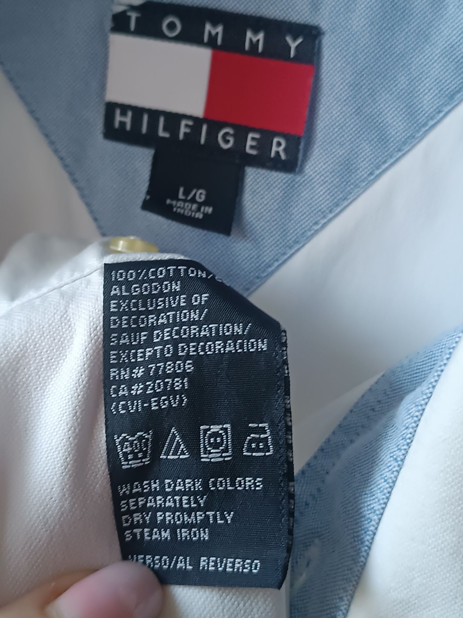 Брендова чолов сорочка Tommy Hilfiger. Р -52