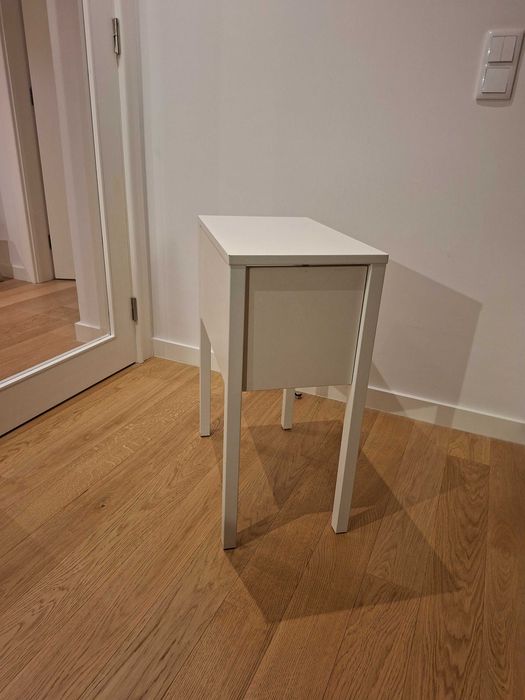 Mesa de Cabeceira IKEA NORDLI – Branco (30x50 cm)