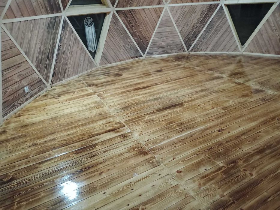 Kopuła całoroczna, glamping, domek letniskowy sala warsztatowa