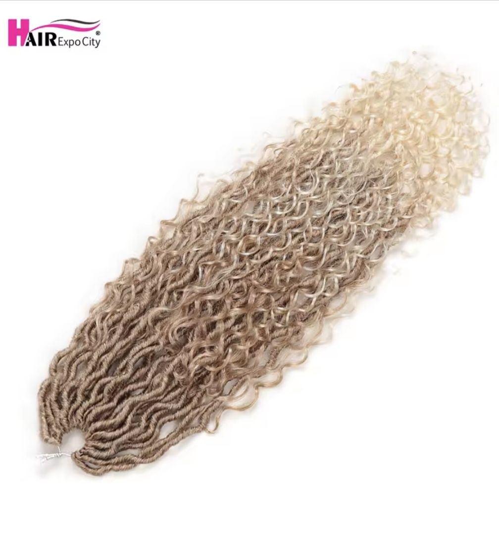 Extensões cabelo ondulado