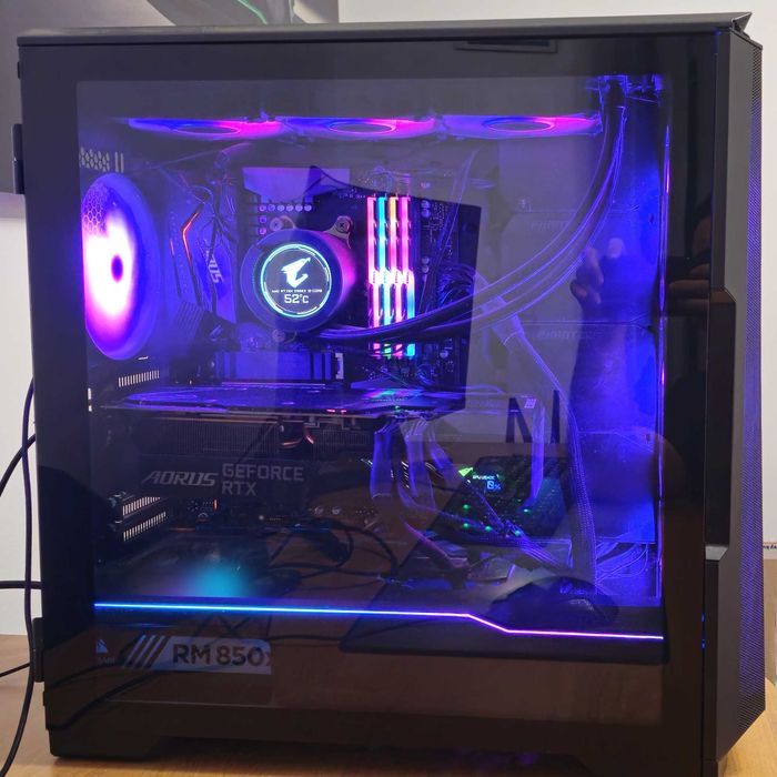 Komputer PC - Ryzen 9 5900X, RTX 3080, 32 GB RAM, chłodzenie AIO