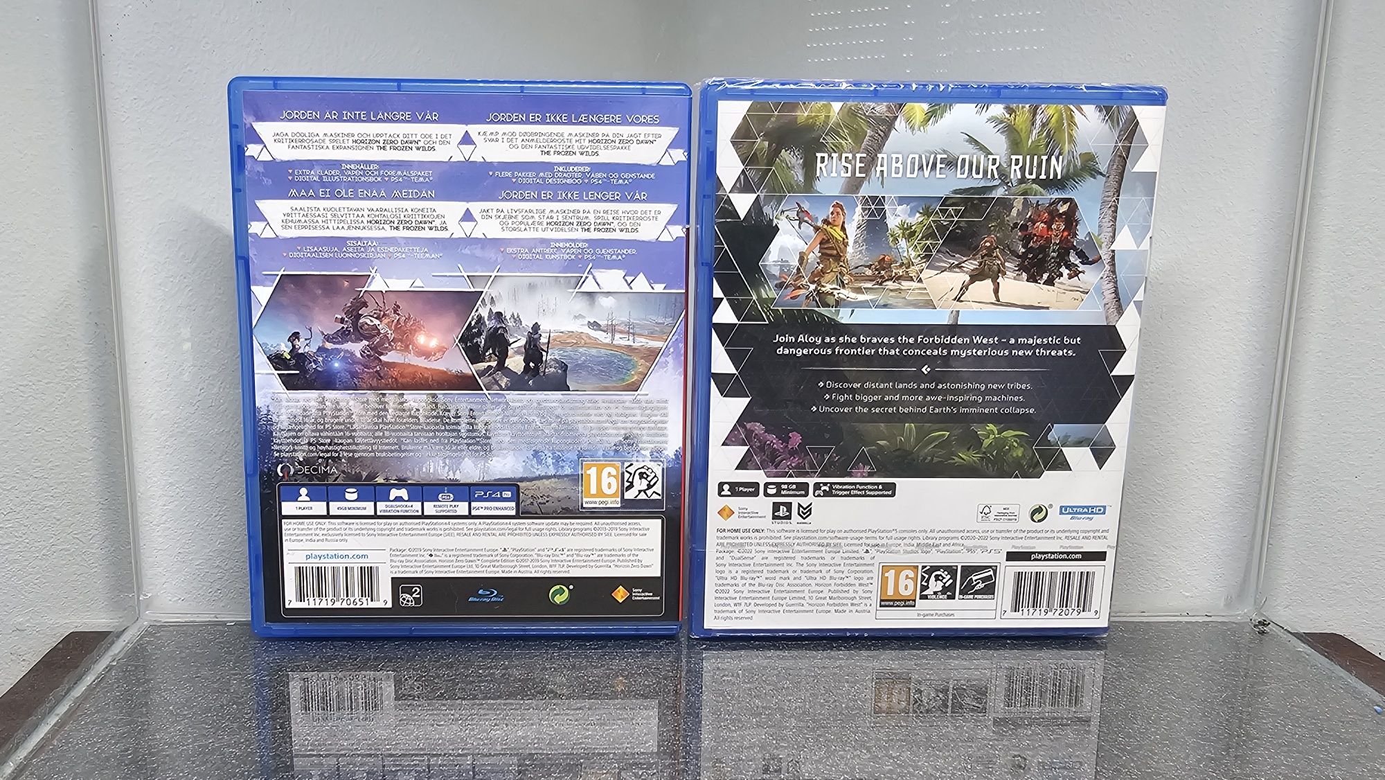 Pack 2X jogos Horizon Zero Dawn Definitive Edition Forbidden West PS5