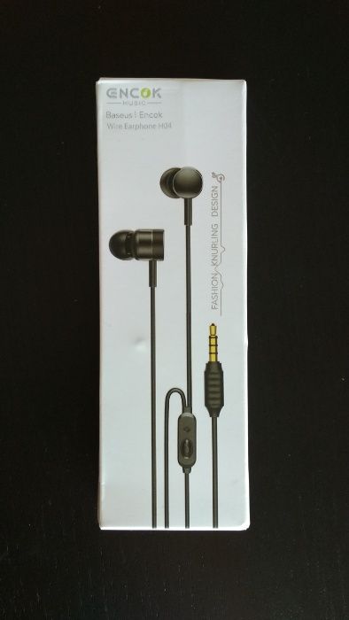 NOVO - Baseus Encok H04 - Auriculares Earphones - SELADOS