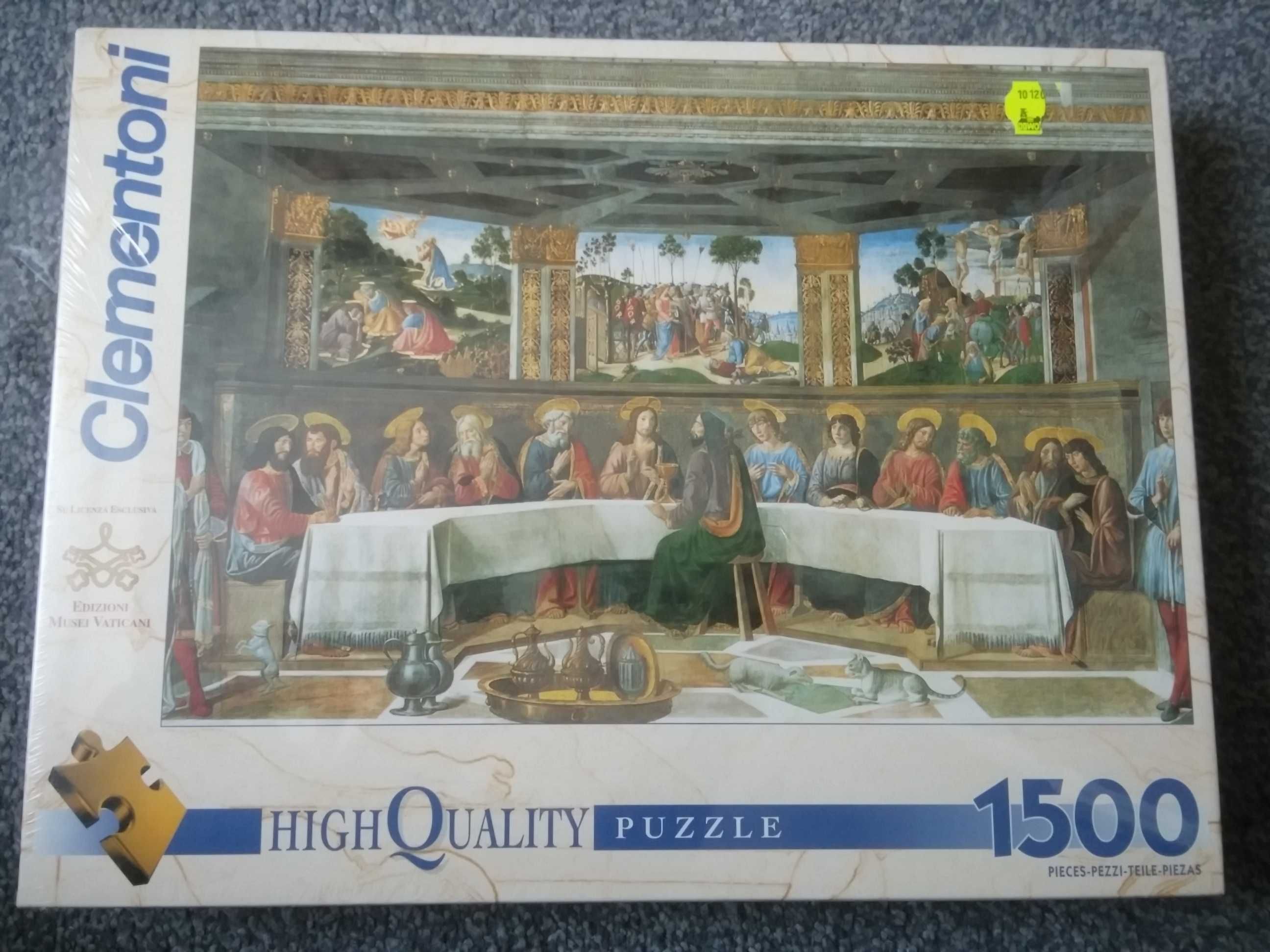 Puzzle 1500 Clementoni Ostatnia wieczerza